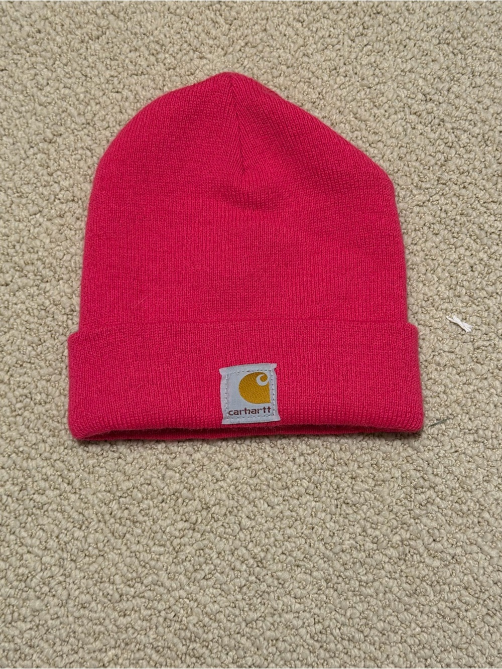 Carhartt Hot Pink Cuffed Beanie